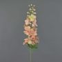 Fleur artificielle Pied d'alouette SETSUKO, rose-pêche, 95cm, Ø14cm