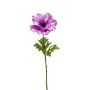 Fleur artificielle anémone TAIKI, violette, 55 cm, Ø 12 cm
