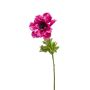 Anémone artificielle TAIKI, rose vif, 55 cm, Ø 12 cm
