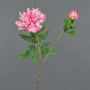 Fleur artificielle pivoine BADIS, rose, 75cm, Ø13cm