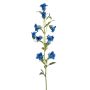 Fleur artificielle décorative, campanule AIMI, bleu foncé, 90 cm, Ø 3-5 cm