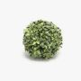 Boule de buis artificielle TOM, treillis en plastique, crossdoor, Ø15cm