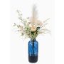 Bouquet de fleurs synthétiques FEME, abricot-crème, 95cm, Ø60cm