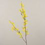 Branche de forsythia synthétique SUKOTI avec fleurs, jaune, 75cm, Ø3-5cm
