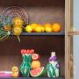 Un jeu de couleurs fruité