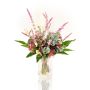 Bouquet automnal décoratif KEONA, violet-rose, 50cm, Ø40cm
