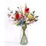 Bouquet de fleurs artificielles PUANANI, multicolore, 75cm, Ø40cm