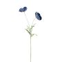 Branche en plastique Coquelicot GUNDULA, collection écologique, bleu royal, 70cm, Ø7-8cm