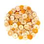Pot pourri de fruits séchés LIFTANA, orange, pomme, citron vert, multicolore, Ø4-6cm, 250g
