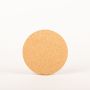 Dessous de plat rond en liège aggloméré MANARA, naturel, 1,5cm, Ø20cm