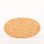 Dessous de plat ovale en liège aggloméré MANARA, naturel, 29x16x1,5cm