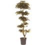 Arbre artificiel Érable du Japon SLAWIK, tronc en bois véritable, vert-rouge, 185cm - Made in Italy