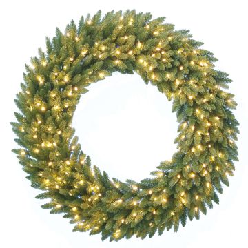 Couronne de sapin artificielle AMARILLO, verte, LED, Ø60cm Couronne de sapin artificielle AMARILLO, verte, LED, Ø60cm