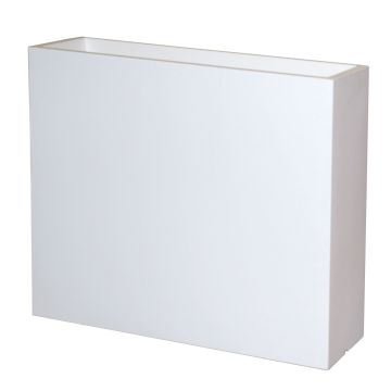 Pot de fleurs ERVOK en plastique, blanc, 80 x 25 x 70 cm