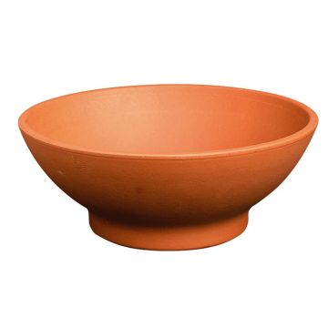 Jardinière décorative en terre cuite SERELLA sur pied, 15cm, Ø52cm