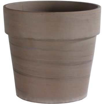 Pot de fleurs SILMAR en terre cuite, grainé, marron, 50 cm, Ø 60 cm Pot de fleurs SILMAR en terre cuite, grainé, marron, 50 cm, Ø 60 cm