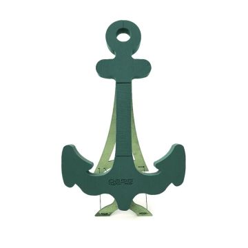 OASIS® Mousse à piquer humide en forme d'ancre, support Bioline, socle en bois, vert, 80x52x5,5cm OASIS® Mousse à piquer humide en forme d'ancre, support Bioline, socle en bois, vert, 80x52x5,5cm