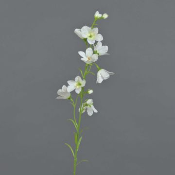 Fleur artificielle Campanule GISELA, blanc, 65cm, Ø5cm
