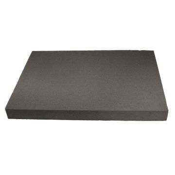 OASIS® Black Ideal Plaque de mousse à piquer pour des fleurs fraîches , noir, 50x50x6cm