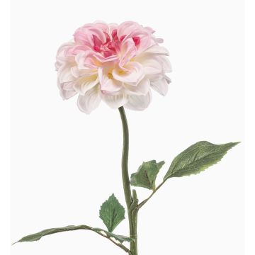 Fleur synthétique dahlia TOWMER, collection Eco, rose clair, 55cm Fleur synthétique dahlia TOWMER, collection Eco, rose clair, 55cm
