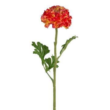 Fleur décorative Ranunculus GRINTEL, orange, 45cm, Ø9cm Fleur décorative Ranunculus GRINTEL, orange, 45cm, Ø9cm