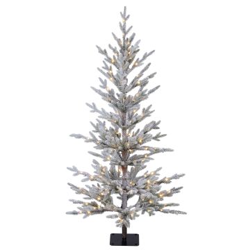 Kunstbaum Tanne LILLESAND SPEED DELUXE, beschneit, LEDs, 120cm, Ø60cm Kunstbaum Tanne LILLESAND SPEED DELUXE, beschneit, LEDs, 120cm, Ø60cm