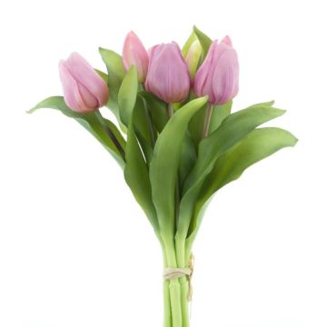 Bouquet de tulipes décoratives LONA, mauve, 30cm, Ø20cm Bouquet de tulipes décoratives LONA, mauve, 30cm, Ø20cm