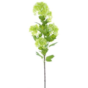 Branche artificielle Boule de neige THENOS, vert clair, 90cm Branche artificielle Boule de neige THENOS, vert clair, 90cm