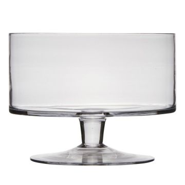 Coupe à fruits CORIE EARTH sur socle, cylindre/rond, transparent, 18cm, Ø24cm Coupe à fruits CORIE EARTH sur socle, cylindre/rond, transparent, 18cm, Ø24cm