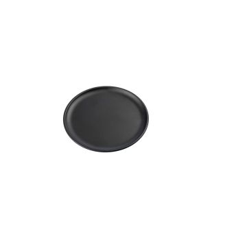 Sous-bougie rond EMMELINE en métal, noir, Ø 15 cm Sous-bougie rond EMMELINE en métal, noir, Ø 15 cm