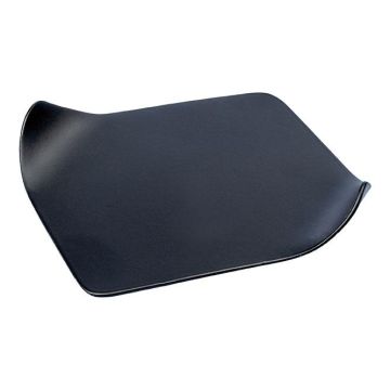 Sous-bougie rectangulaire EMMELINE en métal, noir, 12 x 9 cm Sous-bougie rectangulaire EMMELINE en métal, noir, 12 x 9 cm