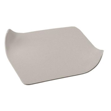 Sous-bougie rectangulaire EMMELINE en métal, couleur terre, 12 x 9 cm Sous-bougie rectangulaire EMMELINE en métal, couleur terre, 12 x 9 cm