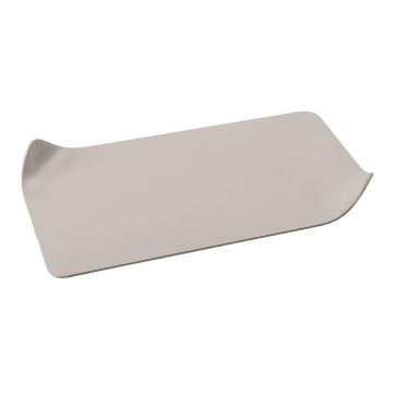 Sous-bougie rectangulaire EMMELINE en métal, couleur terre, 18 x 10 cm Sous-bougie rectangulaire EMMELINE en métal, couleur terre, 18 x 10 cm