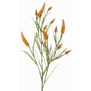 Branche artificielle Trèfle EUTIN avec des fleurs, orange-vert, 80cm, Ø1,5-2cm Branche artificielle Trèfle EUTIN avec des fleurs, orange-vert, 80cm, Ø1,5-2cm