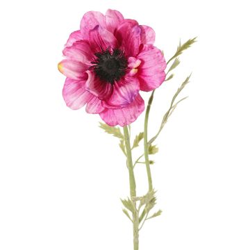 Anémone décorative OKAPI, rose-fuchsia, 55cm, Ø10cm Anémone décorative OKAPI, rose-fuchsia, 55cm, Ø10cm