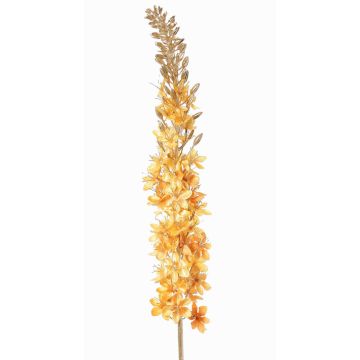 Bougie synthétique en velours UCHANA, jaune-or, 110cm, Ø7cm Bougie synthétique en velours UCHANA, jaune-or, 110cm, Ø7cm