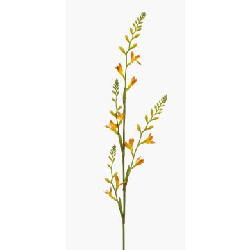 Fleur artificielle Montbretie KATHERYN, jaune-orange, 90cm
