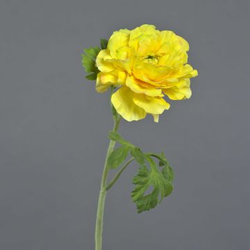 Fleur artificielle renoncule KRISTY, jaune, 60cm, Ø10cm Fleur artificielle renoncule KRISTY, jaune, 60cm, Ø10cm