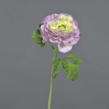 Fleur artificielle renoncule KRISTY, lilas-crème, 60cm, Ø10cm Fleur artificielle renoncule KRISTY, lilas-crème, 60cm, Ø10cm