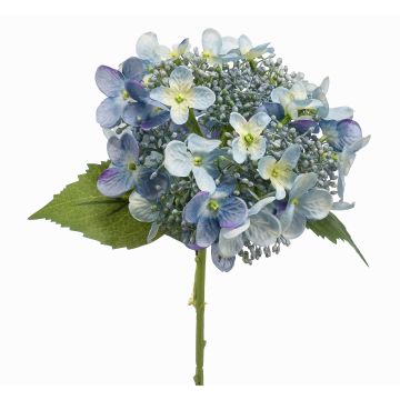 Fleur artificielle: hortensia CALESA, bleu clair, 50cm, Ø15cm