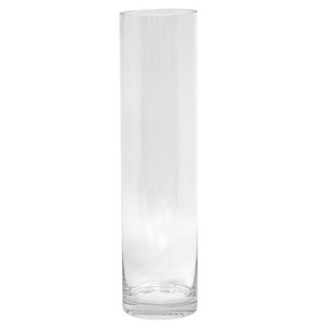 Vase cylindrique SANSA OCEAN, en verre, transparent, 40cm, Ø10cm Vase cylindrique SANSA OCEAN, en verre, transparent, 40cm, Ø10cm