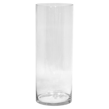 Vase cylindrique en verre SANSA OCEAN, transparent, 60 cm, Ø 20 cm Vase cylindrique en verre SANSA OCEAN, transparent, 60 cm, Ø 20 cm