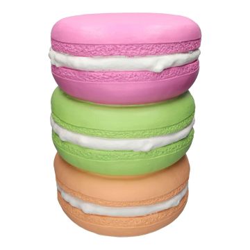Table d'appoint MOLANI en forme de macaron, erika-vert pomme-pêche, 46,5cm, Ø33,5cm Table d'appoint MOLANI en forme de macaron, erika-vert pomme-pêche, 46,5cm, Ø33,5cm