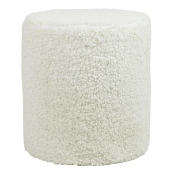 Tabouret Teddy MILLE, blanc, 45 cm, Ø 40 cm Tabouret Teddy MILLE, blanc, 45 cm, Ø 40 cm