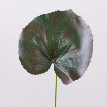 Feuilles de géraniums artificiels HEIDEGARD, vert-rouge, 38cm, Ø14cm Feuilles de géraniums artificiels HEIDEGARD, vert-rouge, 38cm, Ø14cm