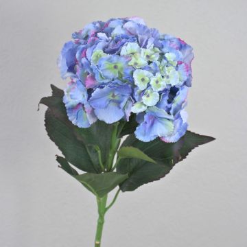 Hortensia artificiel ANGELINA, bleu-violet, 70cm, Ø23cm Hortensia artificiel ANGELINA, bleu-violet, 70cm, Ø23cm