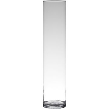 Vase à fleurs SANYA EARTH, cylindre/rond, transparent, 50cm, Ø9cm Vase à fleurs SANYA EARTH, cylindre/rond, transparent, 50cm, Ø9cm