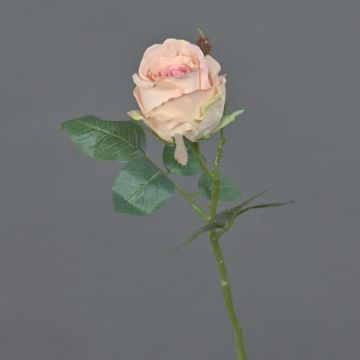 Fleur artificielle Rose VRONI, rose, 30cm, Ø6cm