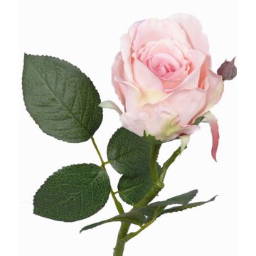 Fleur artificielle Rose VRONI, rose, 30cm, Ø6cm