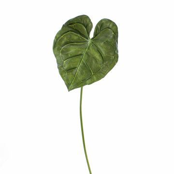 Feuille artificielle d'Anthurium LUVINA, vert, 65cm Feuille artificielle d'Anthurium LUVINA, vert, 65cm